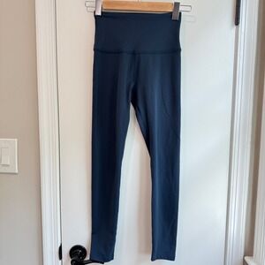 Beyond Yoga High Waisted Leggings Womens‎ Size S Blue Athletic Pants